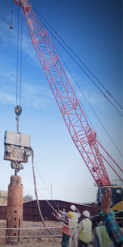 High Strain Dynamic Pile Load Test (2)