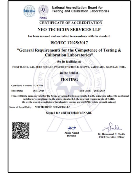Certificate TC-12655